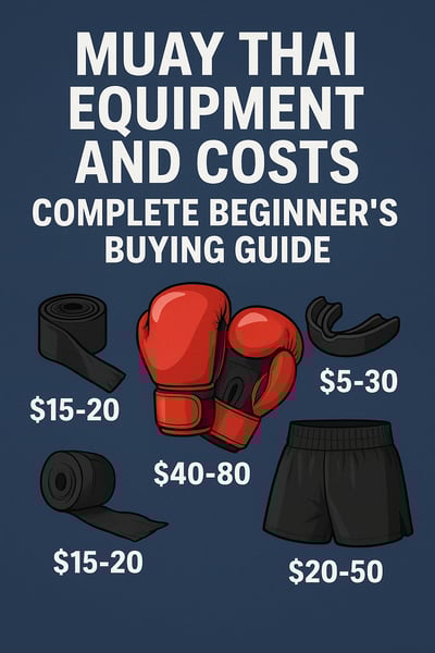 Muay Thai Equipment and Costs: Complete Beginner's Buying Guide